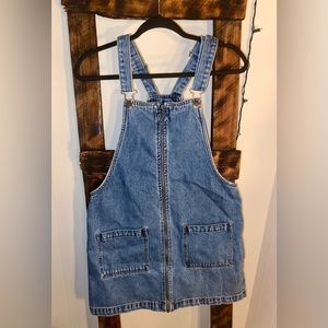 Denim Zip-Up Dress